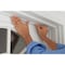 Tower Sealants M-D Building Products CINCH White Aluminum/Vinyl Door Set Seal For Top/Side Seal 84 in. L X 0.25 in. 43343 - alternate 3